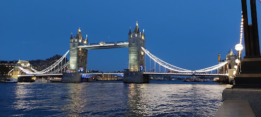Winter by the River, London